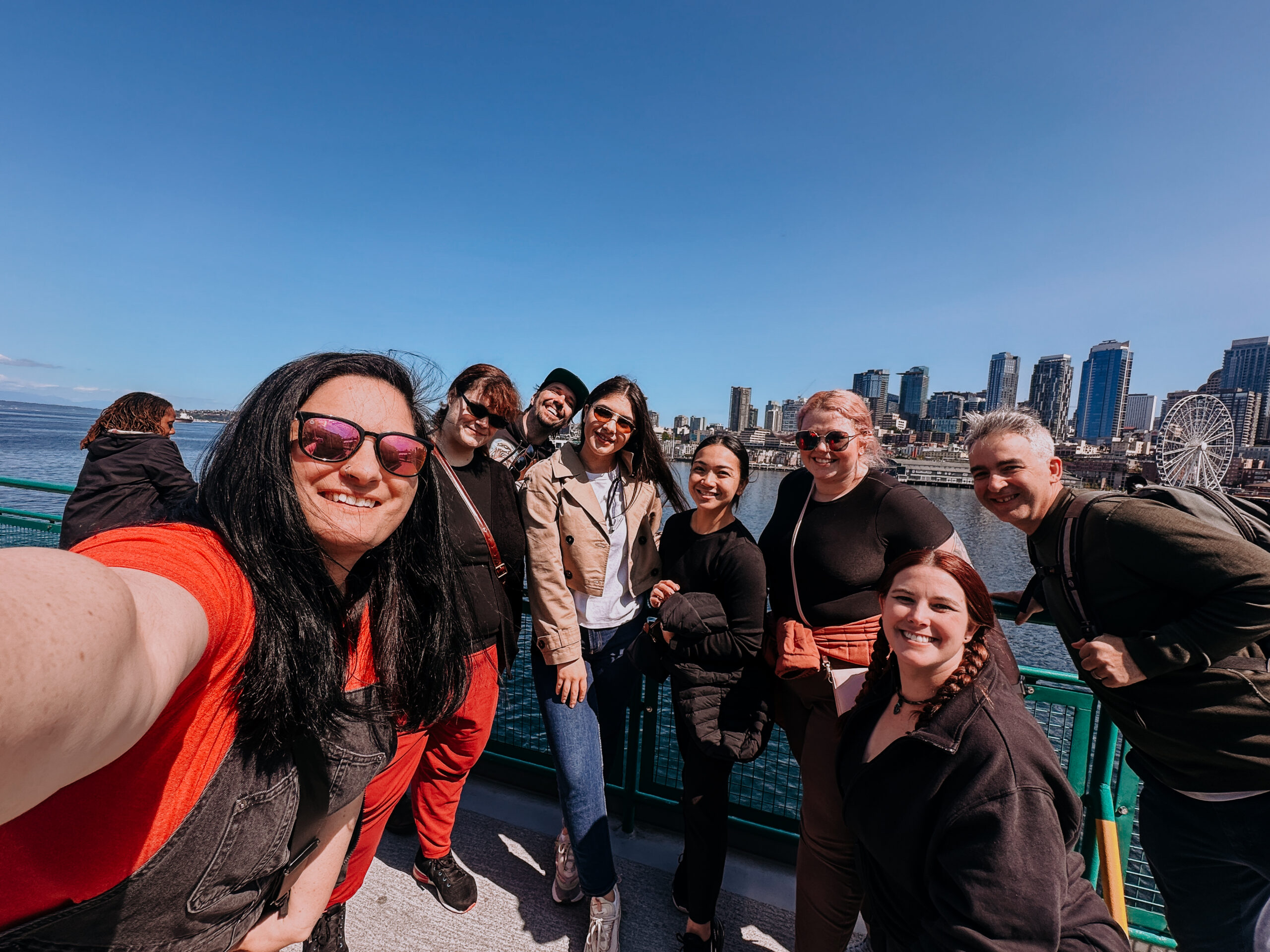 Seattle ferry team building